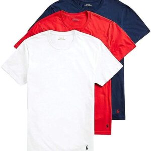 Ralph Lauren Mens Classic Fit Crews 3 Pack