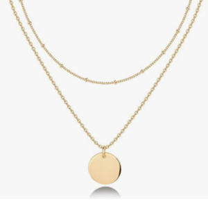 14K Gold Plated Layering Necklaces | Stylish Minimalist Necklaces
